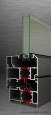 Алюминиевые оконные системы с теплоизоляцией TH 68