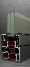 Алюминиевые оконные системы с теплоизоляцией TH 78
