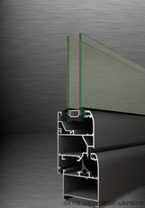 Оконно-дверные системы без теплоизоляции AS 42