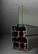 Алюминиевые оконные системы с теплоизоляцией ТЕ 62