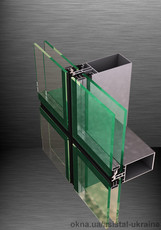 СИЛИКОНОВЫЕ фасадные системы С ВНУТРЕННЕЙ РЕЙКОЙ FC 50