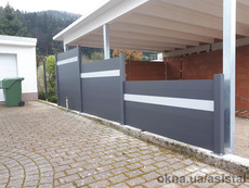 Алюминиевые ворота Asistal ALUFENS 80