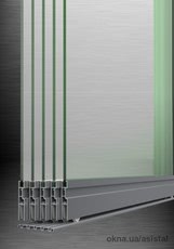 Z500 РАЗДВИЖНОЙ СТЕКЛЯННЫЙ балкон