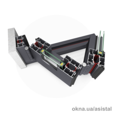 Asistal FDT 62 гармошка (профиль)