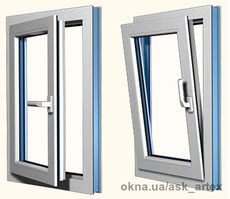 Окно алюминиевое