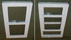 Подъемная система профилей из металлопластика.