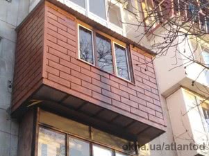 Балкон из сэндвич-блока &mdash; АТЛАНТ