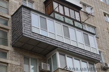 Ремонт балконiв з сендвiч-блока