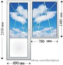 Купить балконный блок, Киев