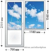 Выход на балкон