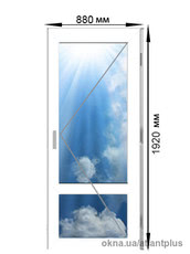 Металопластиковые входные двери Veka Softline AD70 900х2000