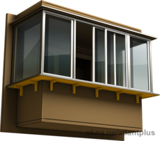 Вынос балконов Киев