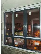 Панорамное остекление с ламинацией, металлопластиковые окна любой сложности