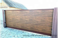 Откатные ворота Prestige 3300 х 2200 мм