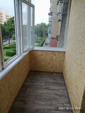 Внутренняя отделка балконов и лоджий OSB панелями