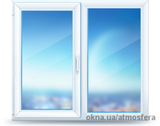 Купить двустворчатое окно WDS 400 в Запорожье