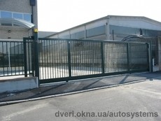 Откатные (сдвижные) ворота с автоматикой