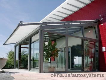 Маркизы для зимнего сада