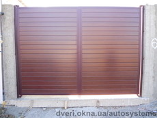 Автоматические распашные ворота