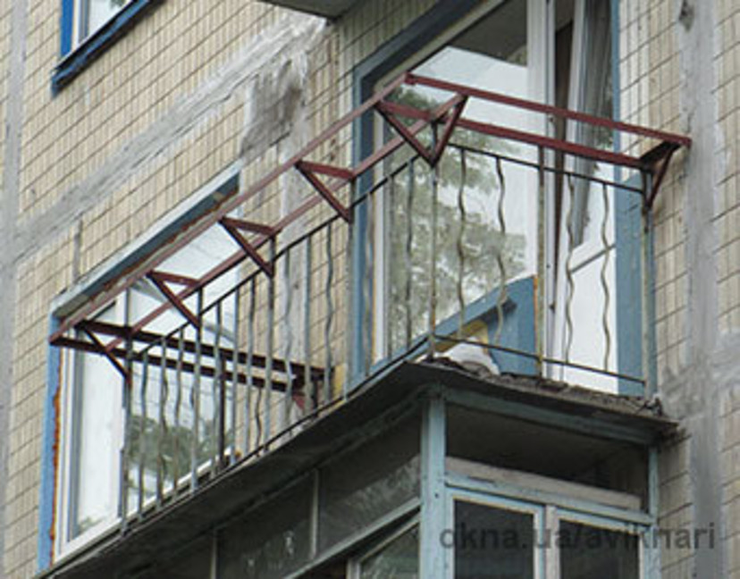Выполнена переделка перила балкона - объекты компании вІконце фото 13932.