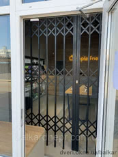 Раздвижные решетки тип Евро