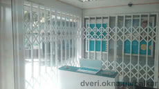 Раздвижные решетки Балкар-Днепр одностворчатые