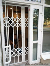 Розсувні решітки ґрати Дніпро