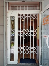 Решетки раздвижные, прямые, дутые