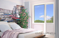 Балконный блок: Streamline, Maco.