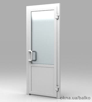 Двері 900 * 2000, Опентек, Ворне, 2-камерний склопакет