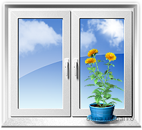 Окно 1200*1600 АЛМпласт