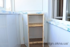 Внутренняя обшивка балкона пластиковой вагонкой