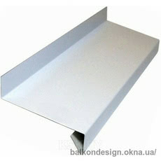 Відлив віконний білий