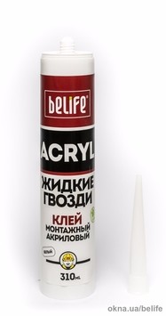 Универсальный акриловый монтажный клей Acryl (жидкие гвозди)