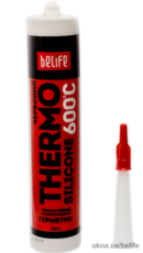 Термостойкий силиконовый герметик Termo