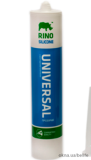 Санитарный силиконовый герметик Rino Universal