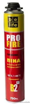 Профессиональная огнестойкая монтажная пена Pro-FR50 (PROFIRE)