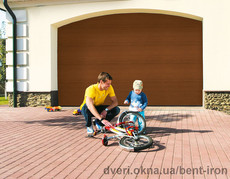 Гаражные секционные ворота