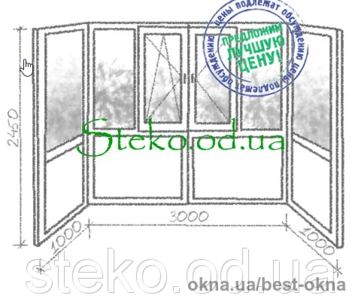 Остекление балконов в г.Никополь