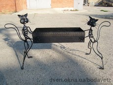 Кованный оригинальный мангал