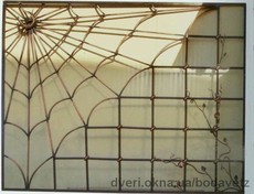 Металлические решетки с элементами ковки