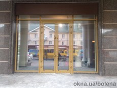 Алюминиевые входные двери.