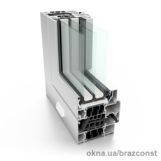 Оконно-дверная теплая система BRAZCON W75