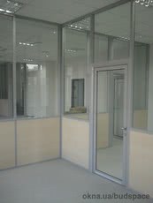 Офисные перегородки комбинированные