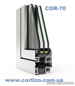 Алюминиевая система COR 70
