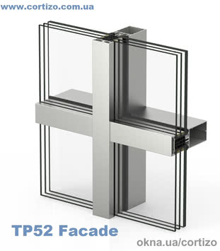 Система Алюминиевых Фасадов TP52