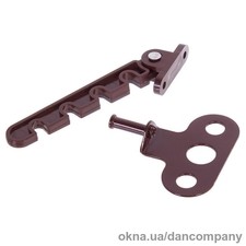 Ограничитель открывания гребенка на 4 позиции — DAN Company Ограничитель открывания гребенка на 4 позиции — DAN Company
