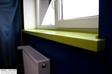 Подоконники из акрилового и кварцевого камня