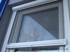 Ролетная москитная сетка