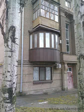 Эркерный балкон, французский балкон &mdash; 